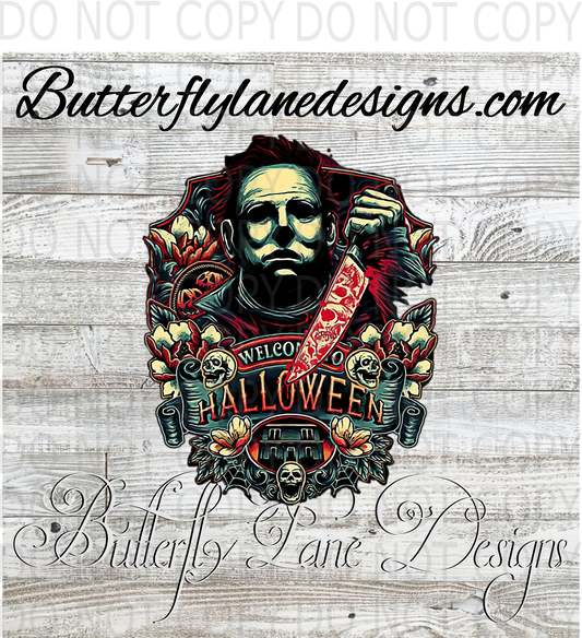 Halloween Michael :: Clear Decal :: VC Decal