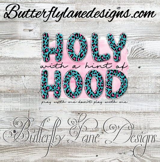 Holy with a hint of hood- pray with me, don't play with me :: Clear Cast Decal