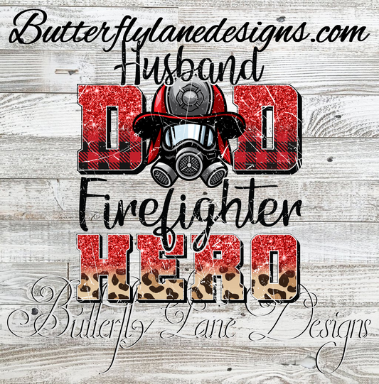 Husband-Dad-Hero-FF04 :: Clear Decal :: VC Decal