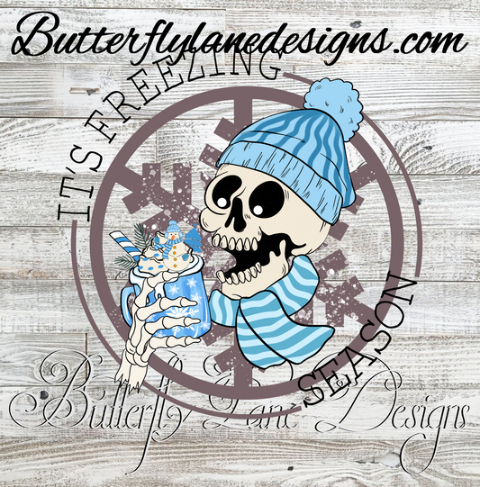 It's freezin' season-blue-2::  Clear Decal :: VC Decal