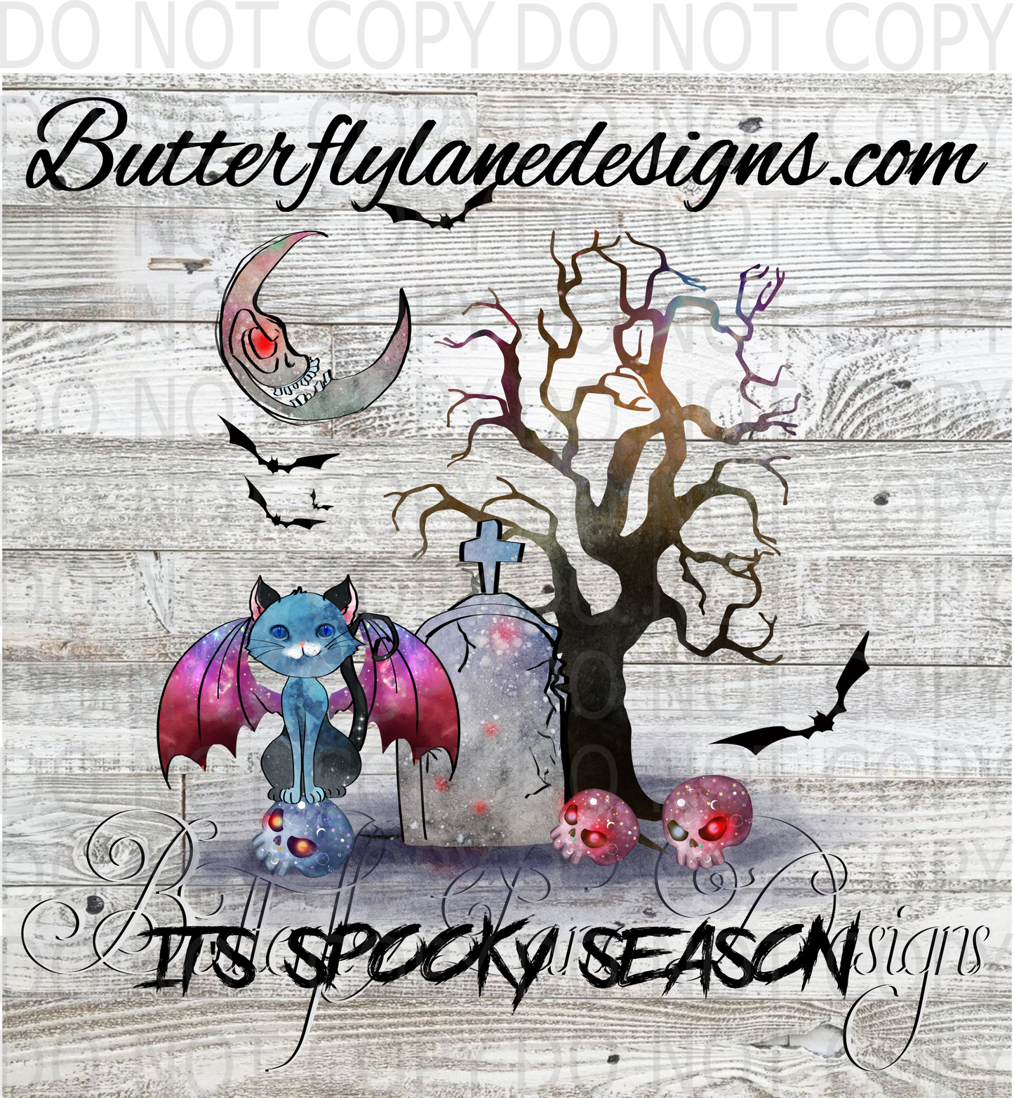 Its spooky season :: Clear Decal :: VC Decal