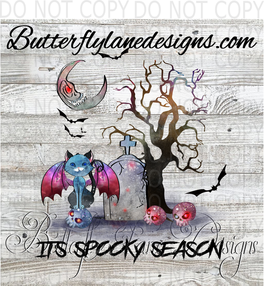 Its spooky season :: Clear Decal :: VC Decal