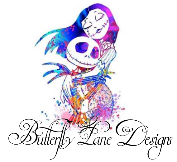 Jack & Sally Watercolor :: Clear Cast Decal