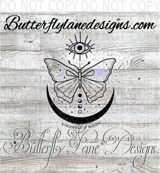 Kindness is magic-purple :: Clear Decal :: VC Decal