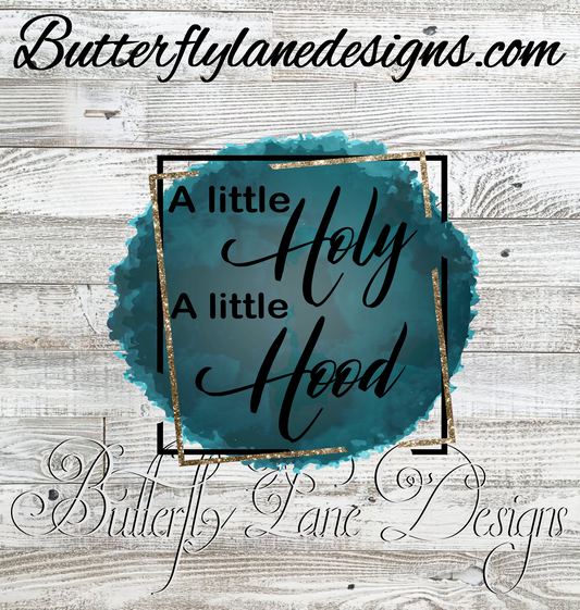 Little Hippie-Little Hood :: Clear Decal / VC Decal