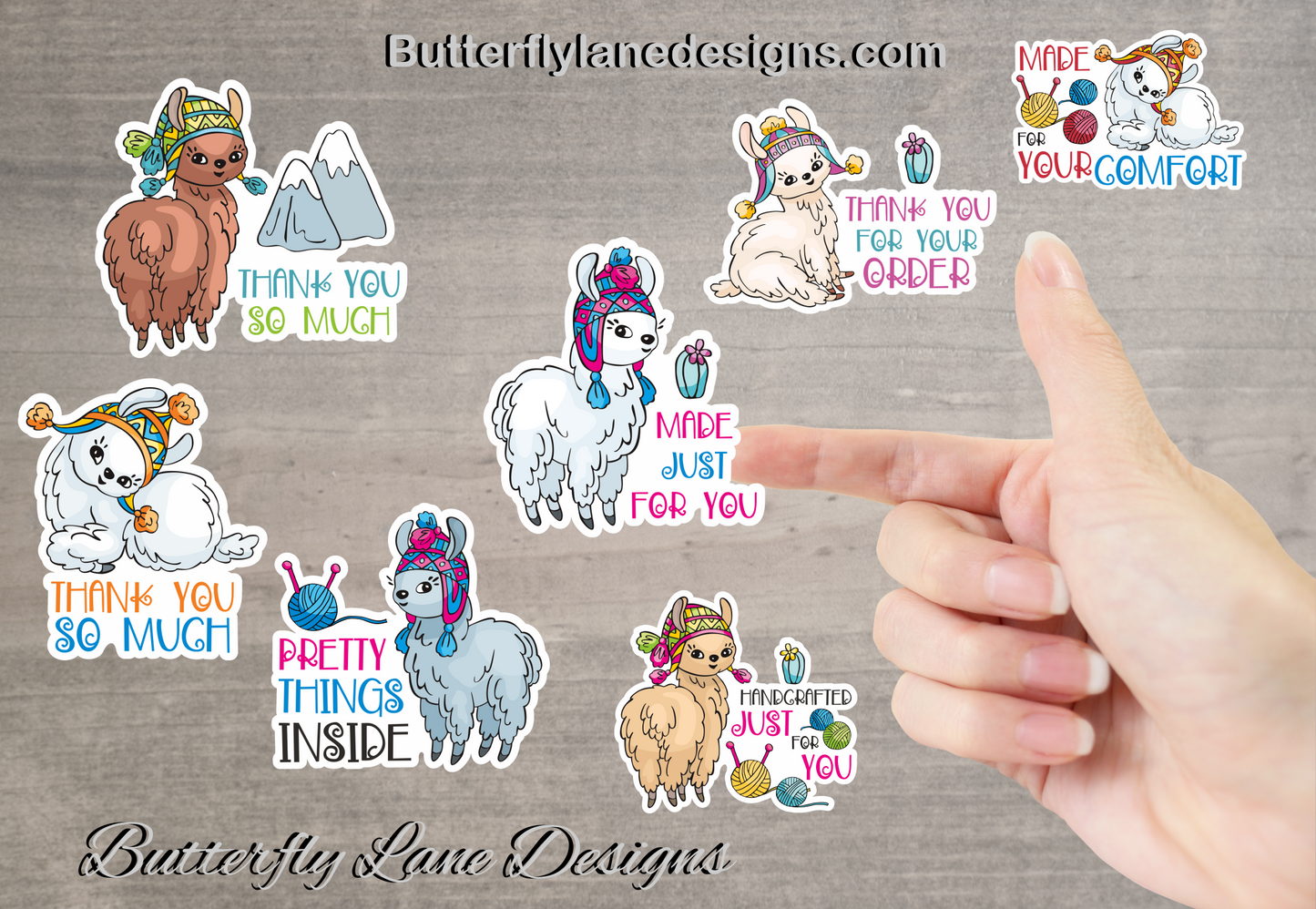 105 Small Business Thank You Stickers