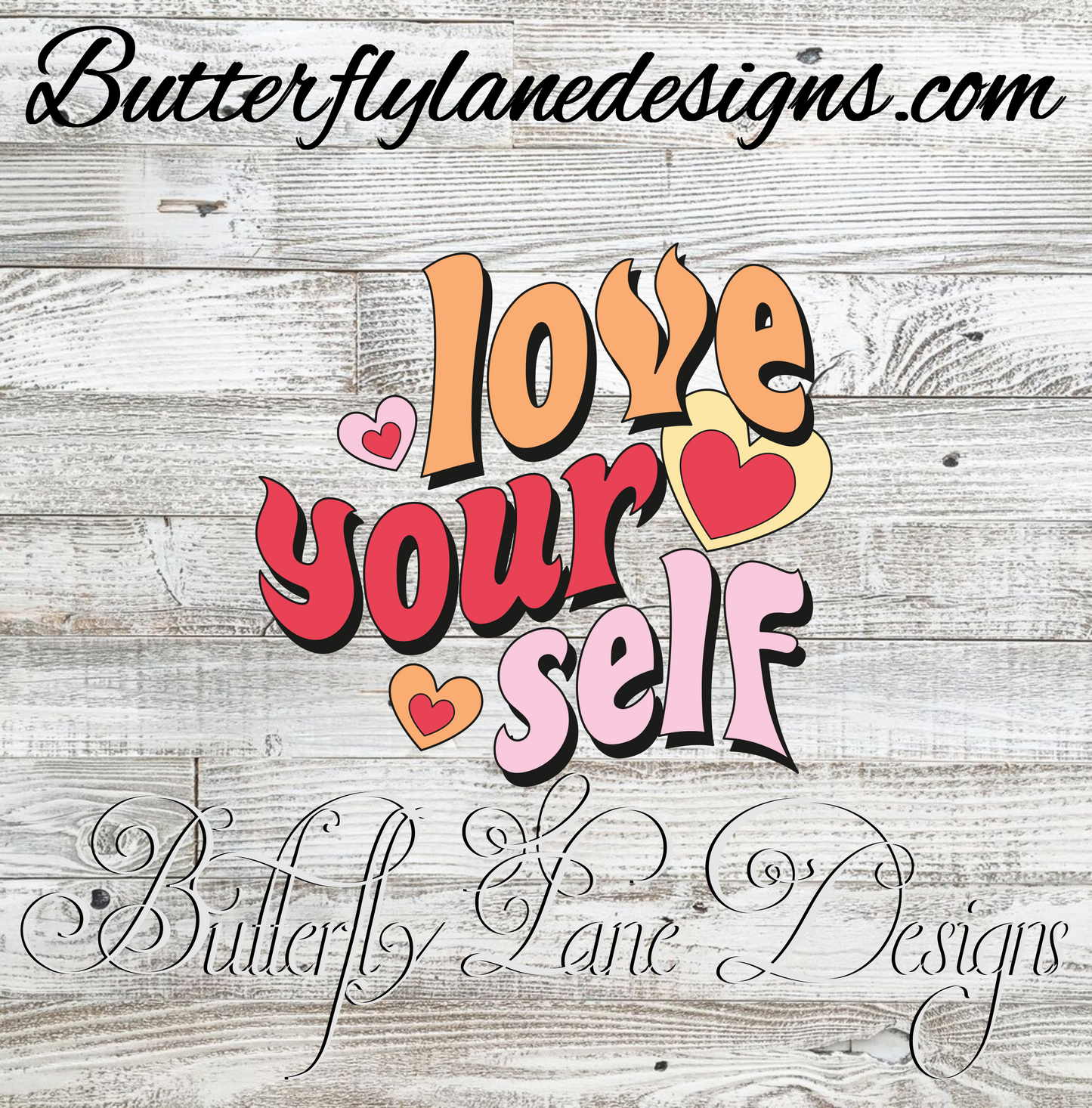 Love yourself :: Clear Decal :: VC Decal
