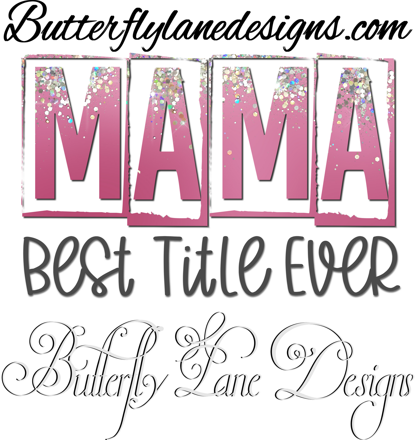 Mama-Best Title Ever :: Clear Cast Decal