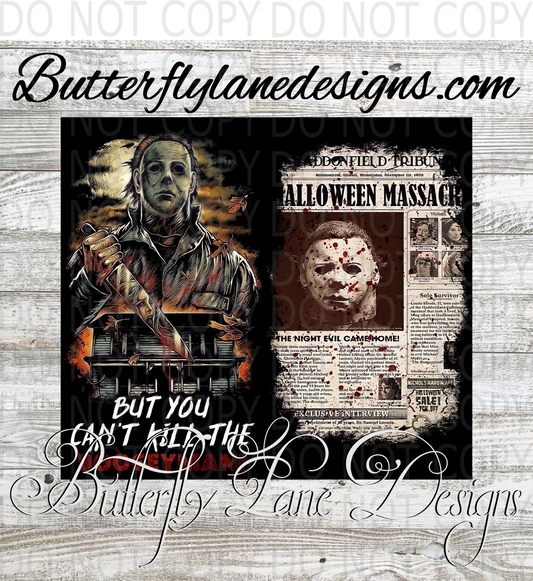 Halloween Michael Myers 03- :: Tumbler wrap