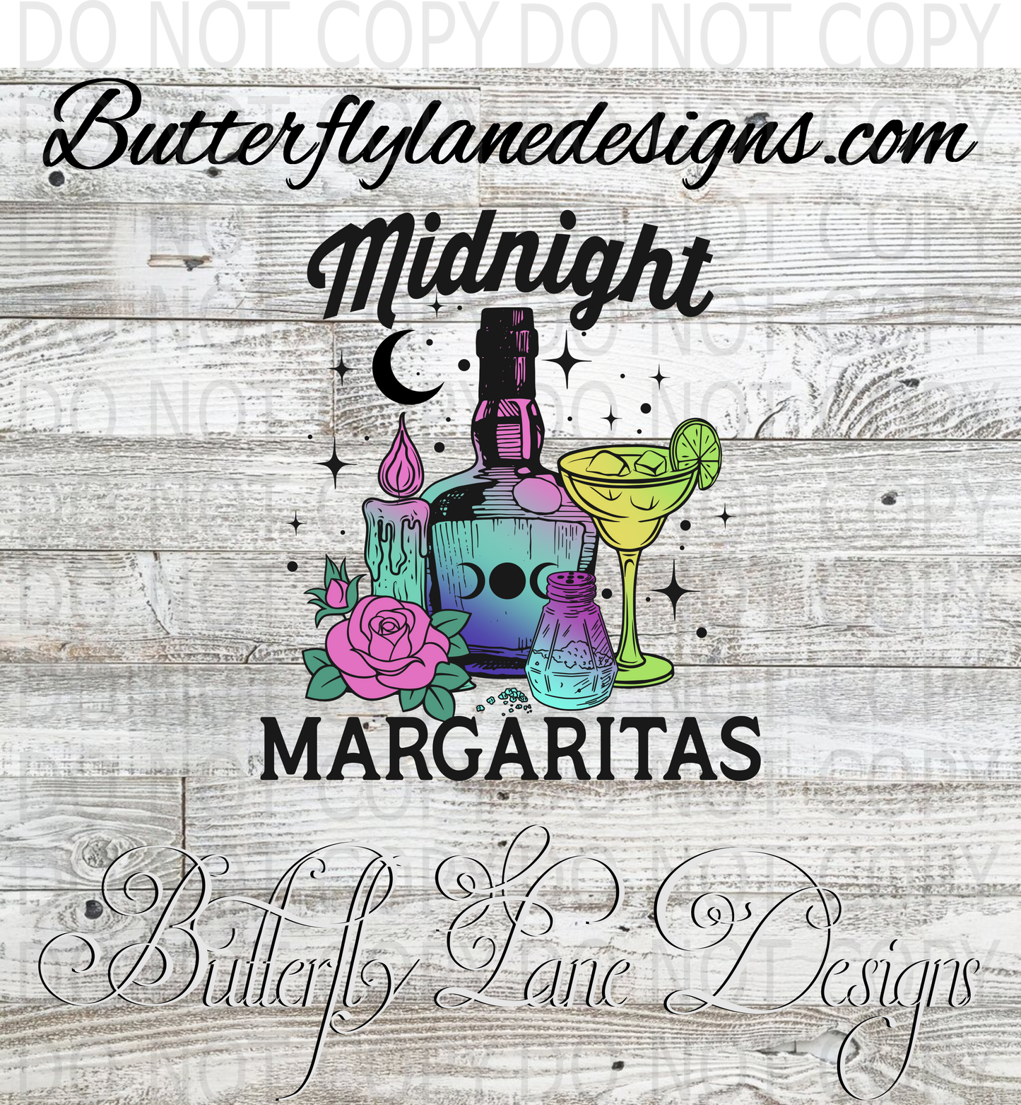 Midnight Margaritas-: Clear Decal :: VC Decal