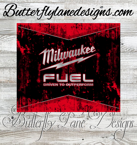 Fuel tumbler wrap :: White Cast Tumbler wrap