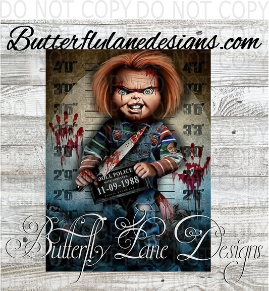 Mugshot_Chucky 02 :: Clear Decal :: VC Decal