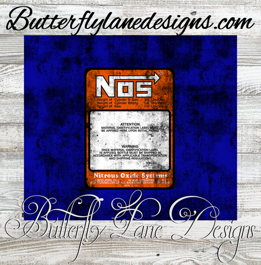 Go fast :: White Cast Tumbler wrap