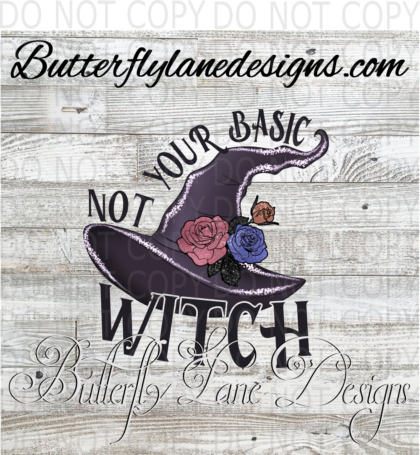 Not your basic witch-witchy :: Clear Decal :: VC Decal