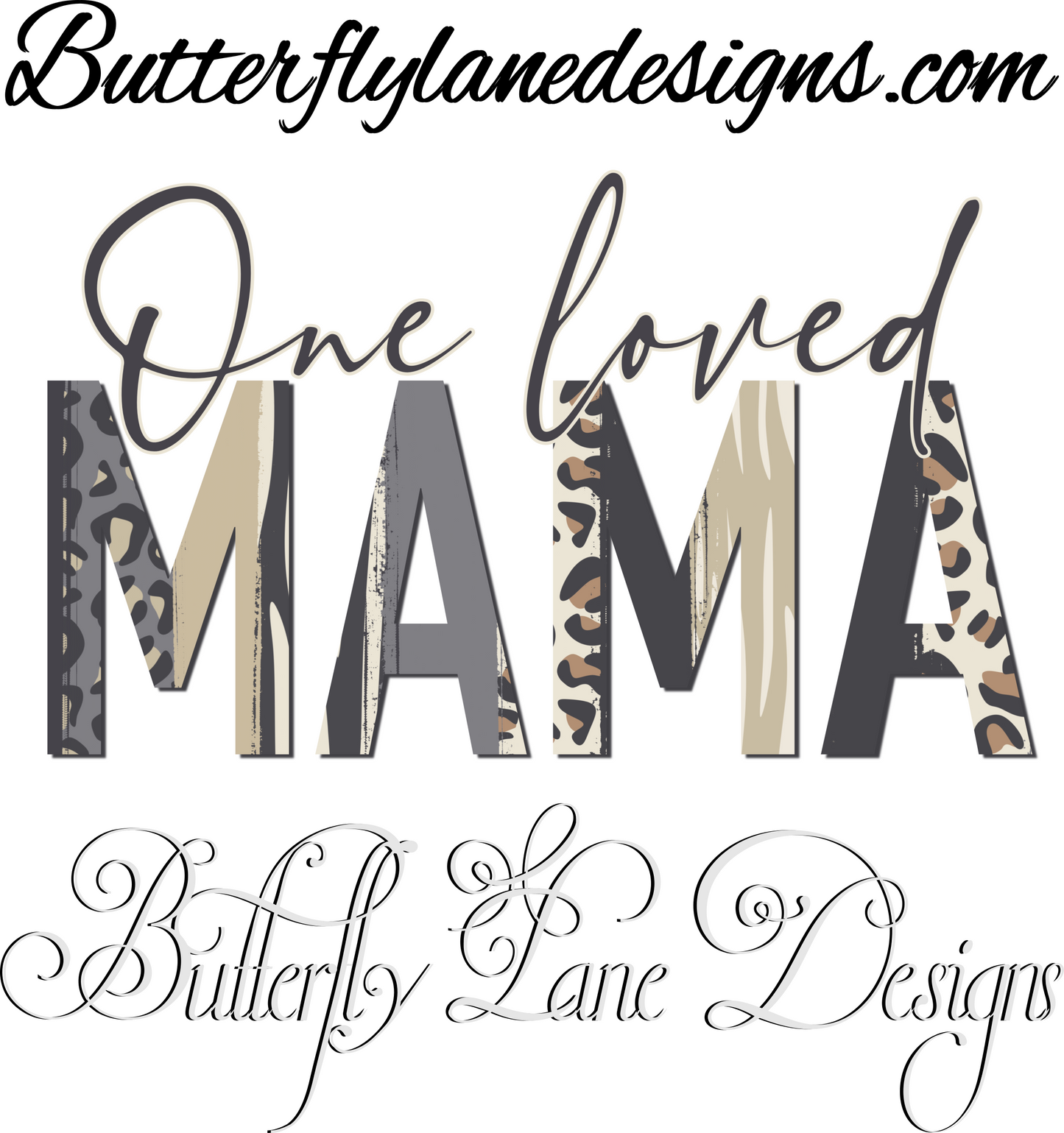 One loved Mama  :: Clear Cast Decal
