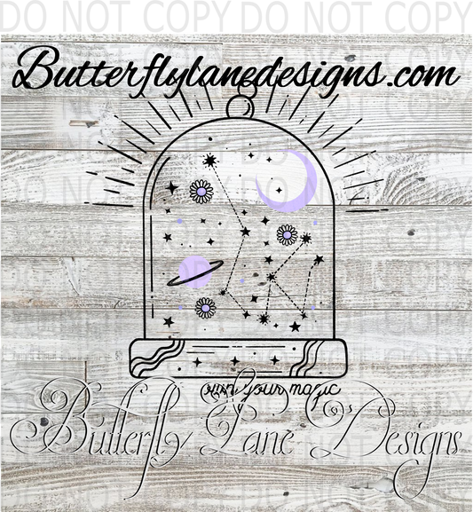 Own your magic-purple :: Clear Decal :: VC Decal