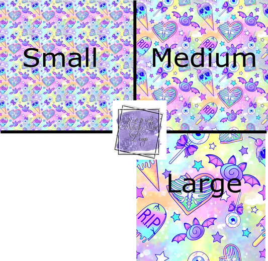 Pastel Halloween PV232 Patterned Vinyl