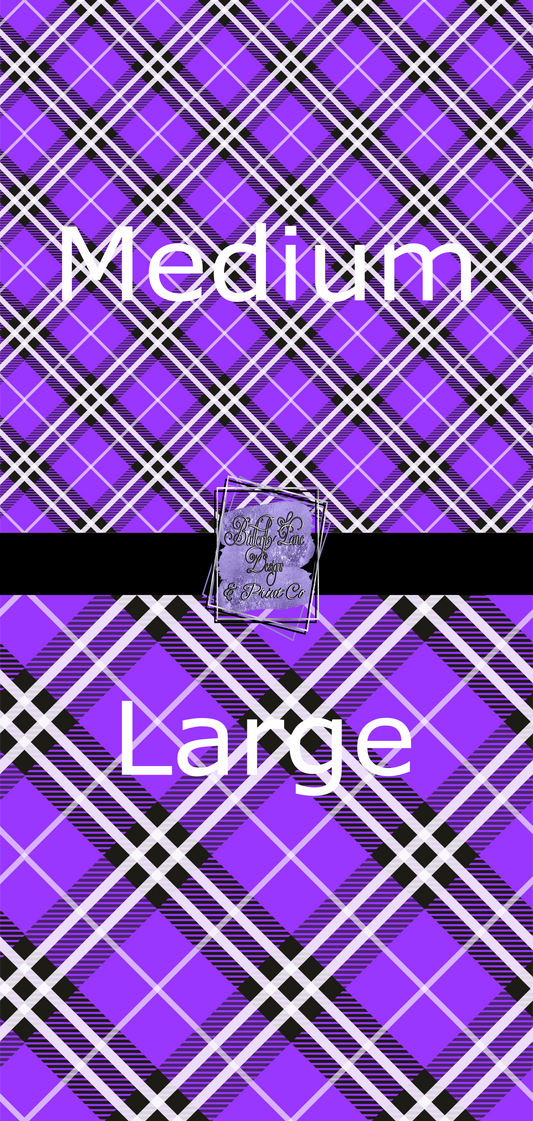 Plaid-purple-PV213 Patterned Vinyl