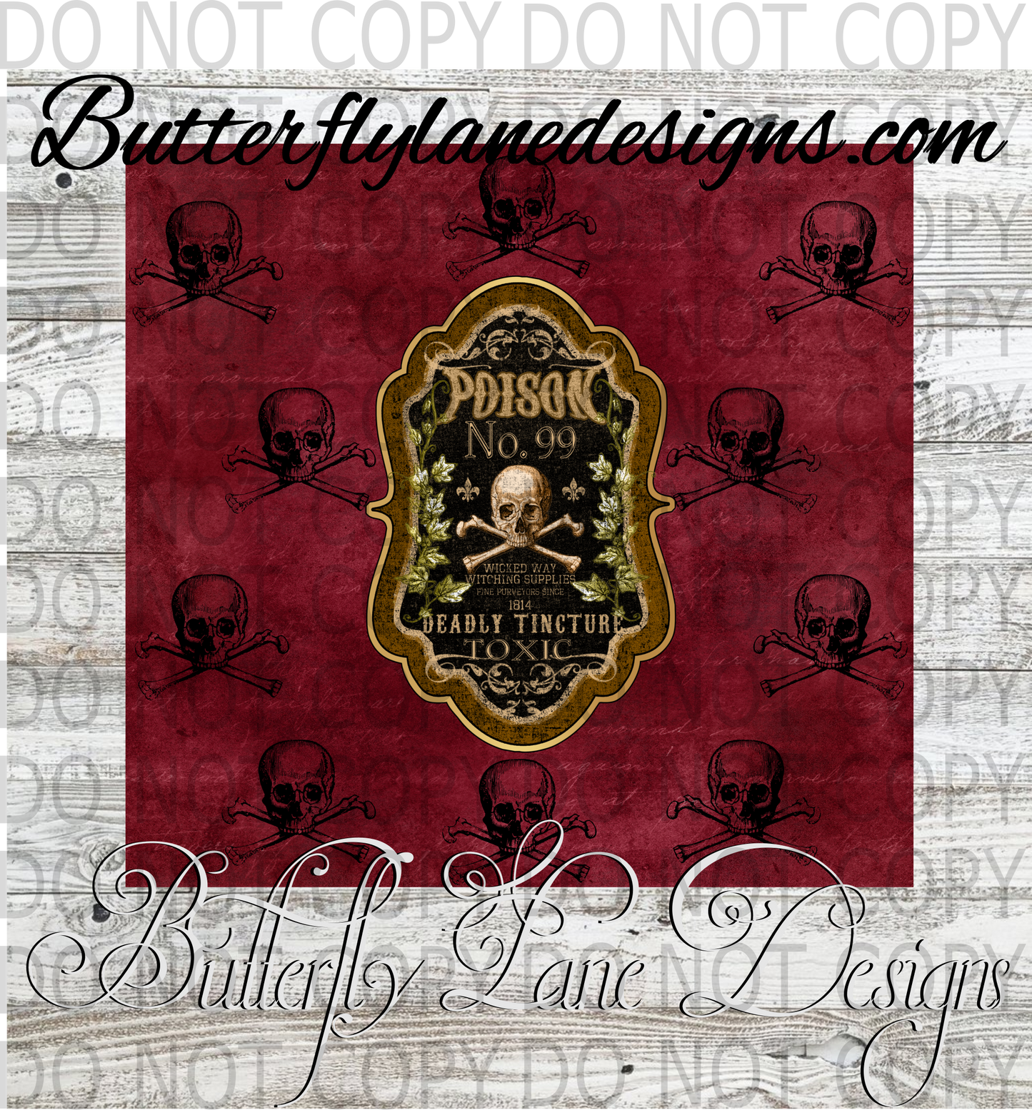 Poison No.99-Halloween  :: Tumbler wrap