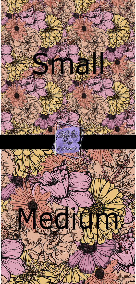 Pretty in Pastels florals PV 527 Patterned Vinyl