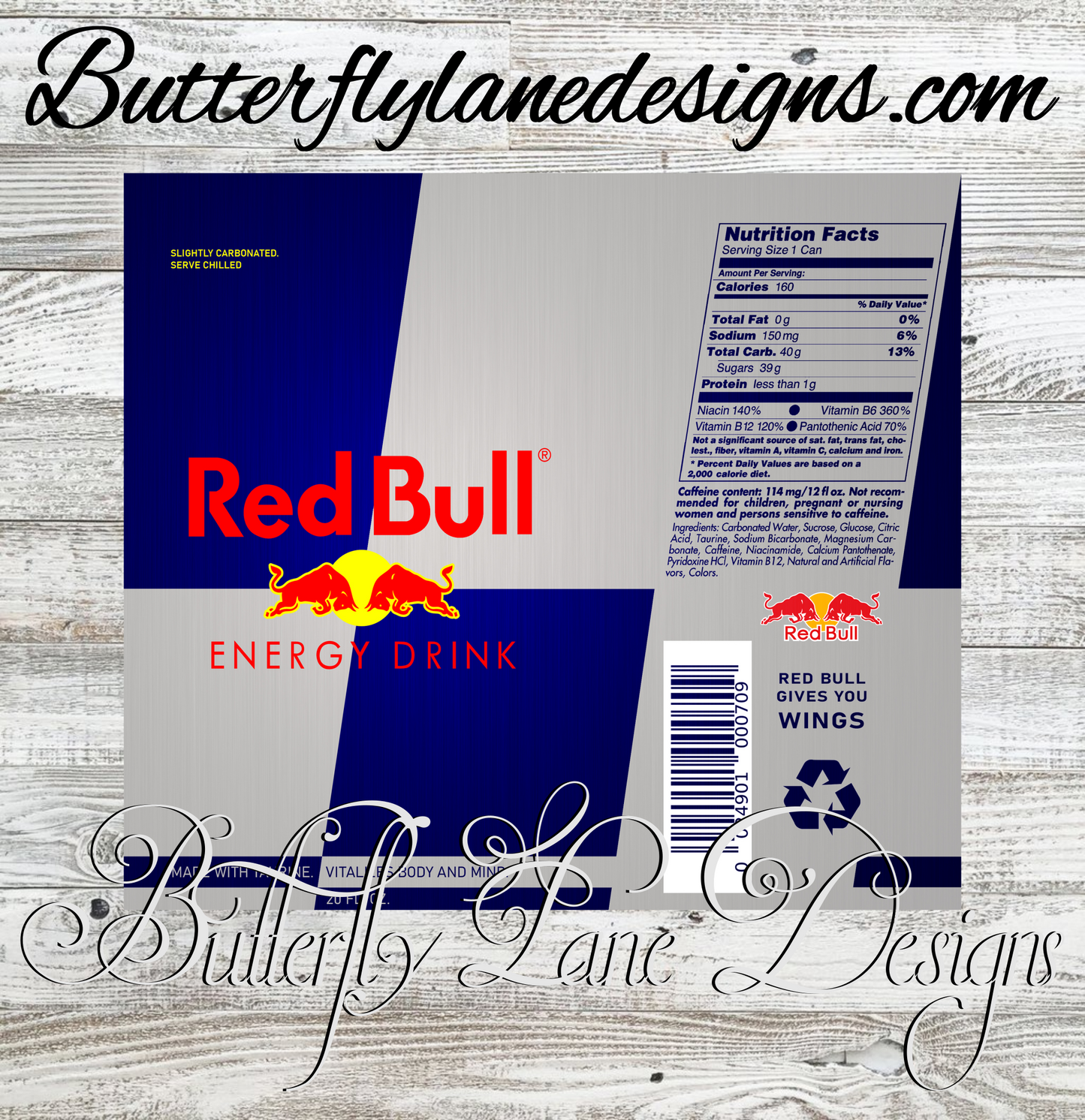 Red Cow :: White Cast Tumbler wrap