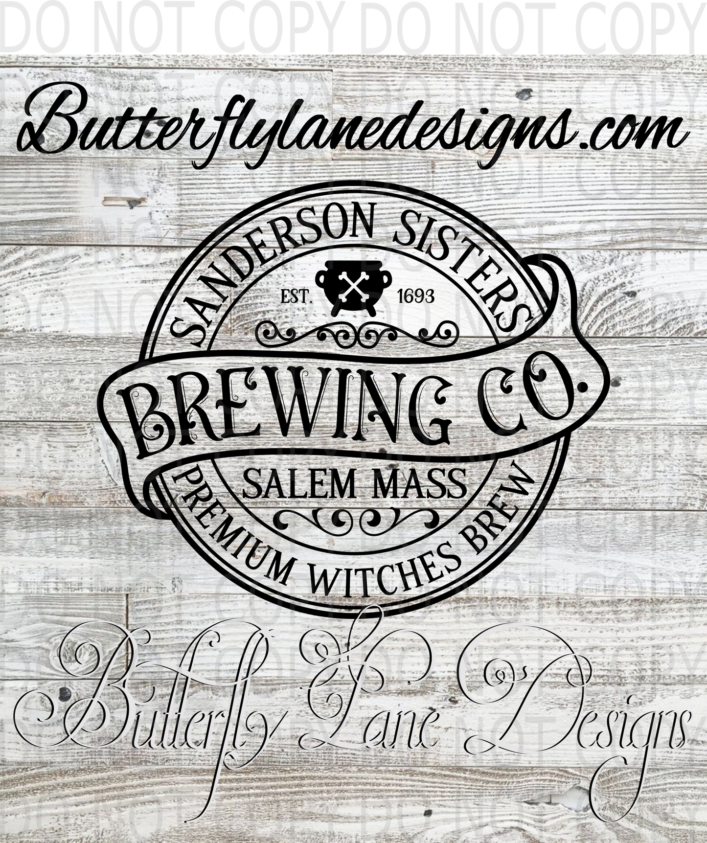 Sanderson Brewing Co-Clear Decal :: VC Decal