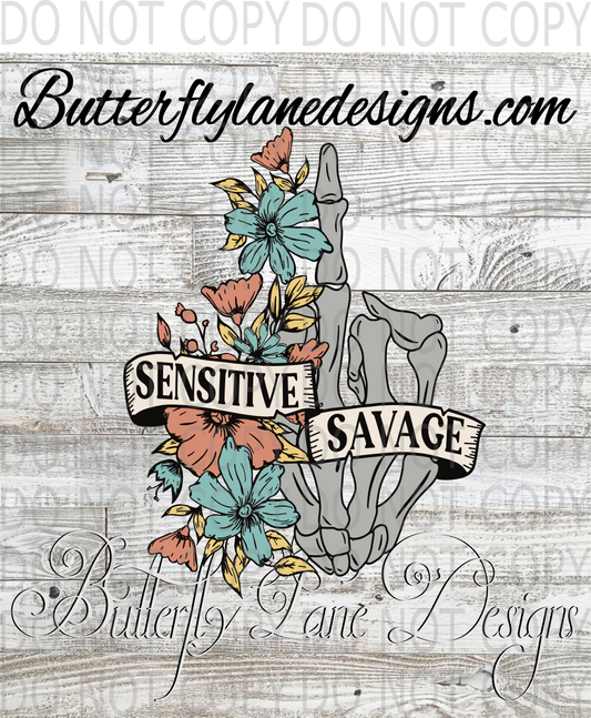 Sensitive-savage-finger- :: Clear Decal :: VC Decal