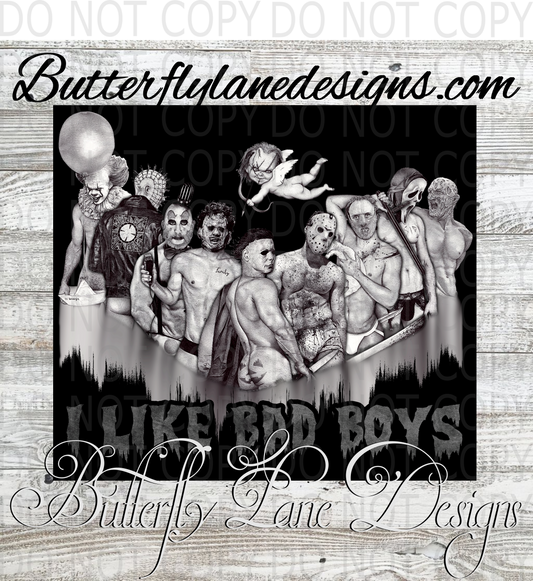 Halloween Bad boys-Sexy edition :: Tumbler wrap