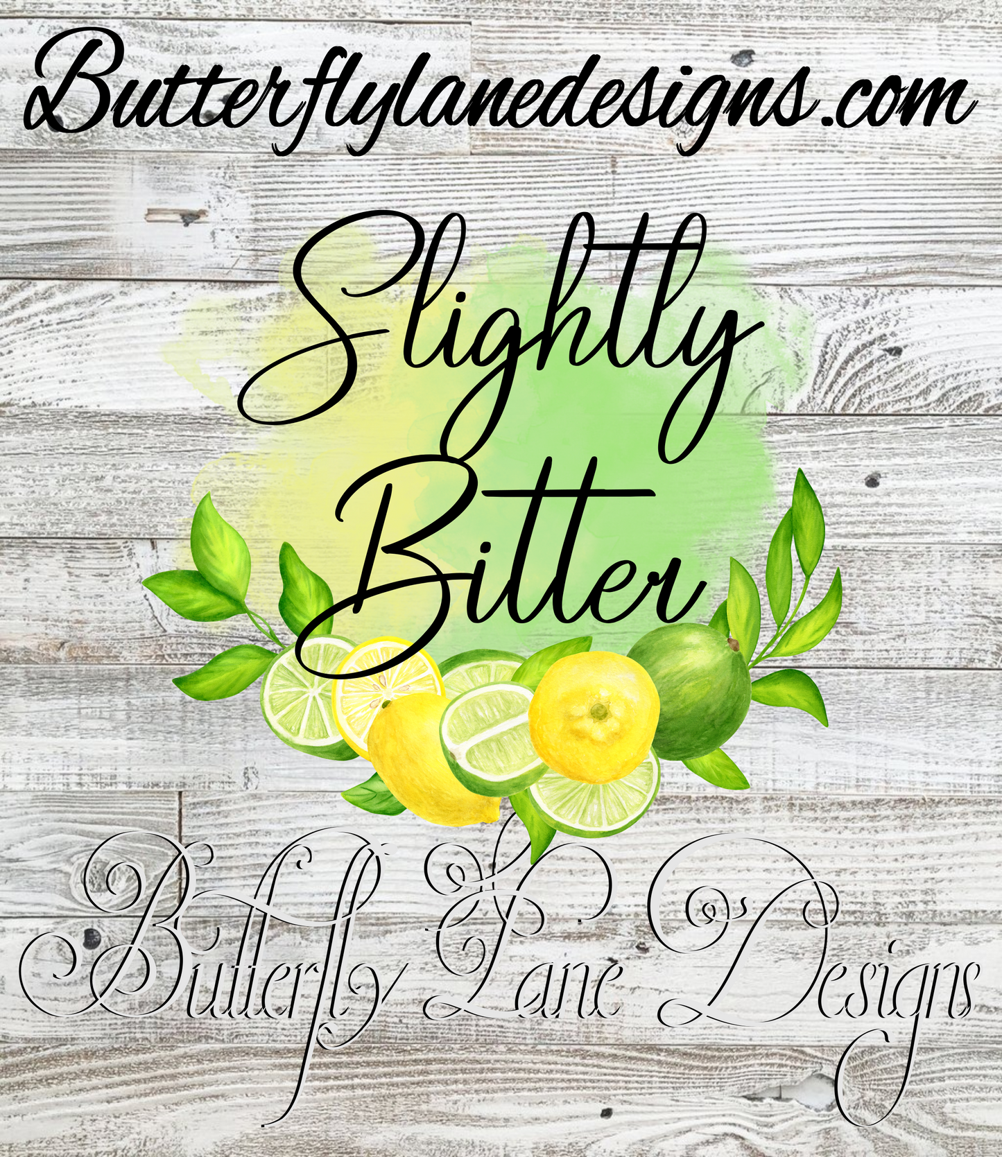 Slightly Bitter-Lemon & Limes - PNG-Digital-