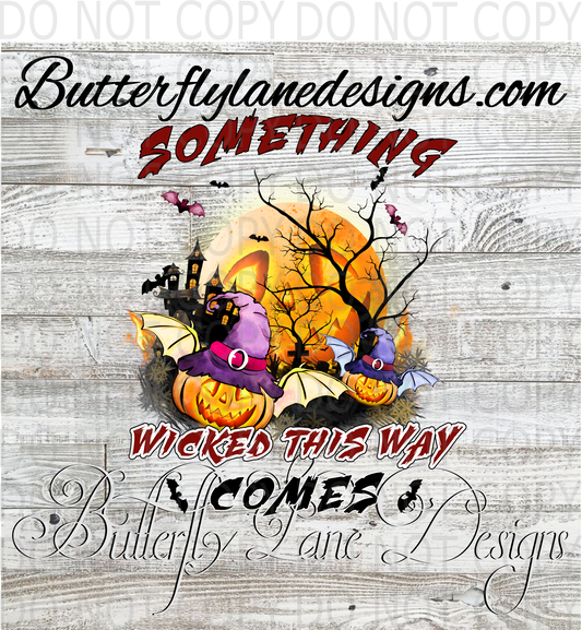 Something wicked comes this way :: Clear Decal :: VC Decal