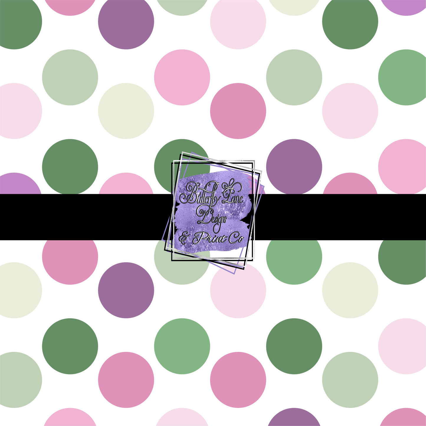 Spring Pastel Polka dots-PV 488 Patterned Vinyl