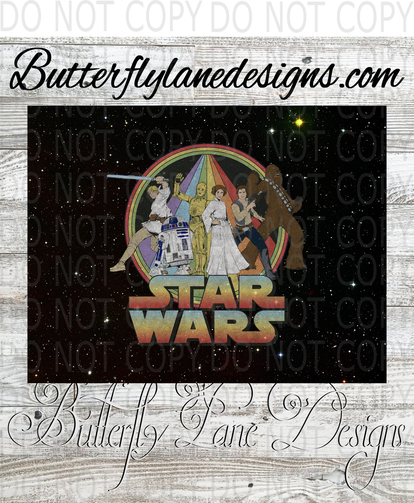 Star wars Vintage:: Tumbler wrap