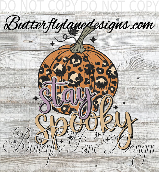 Stay spooky :: Clear Decal :: VC Decal