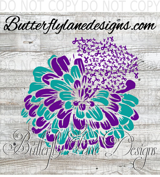 Suicide Awareness 05 :: Clear Decal :: VC Decal