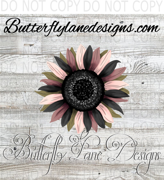 Sunflower-Fall pastels :: Clear Decal :: VC Decal