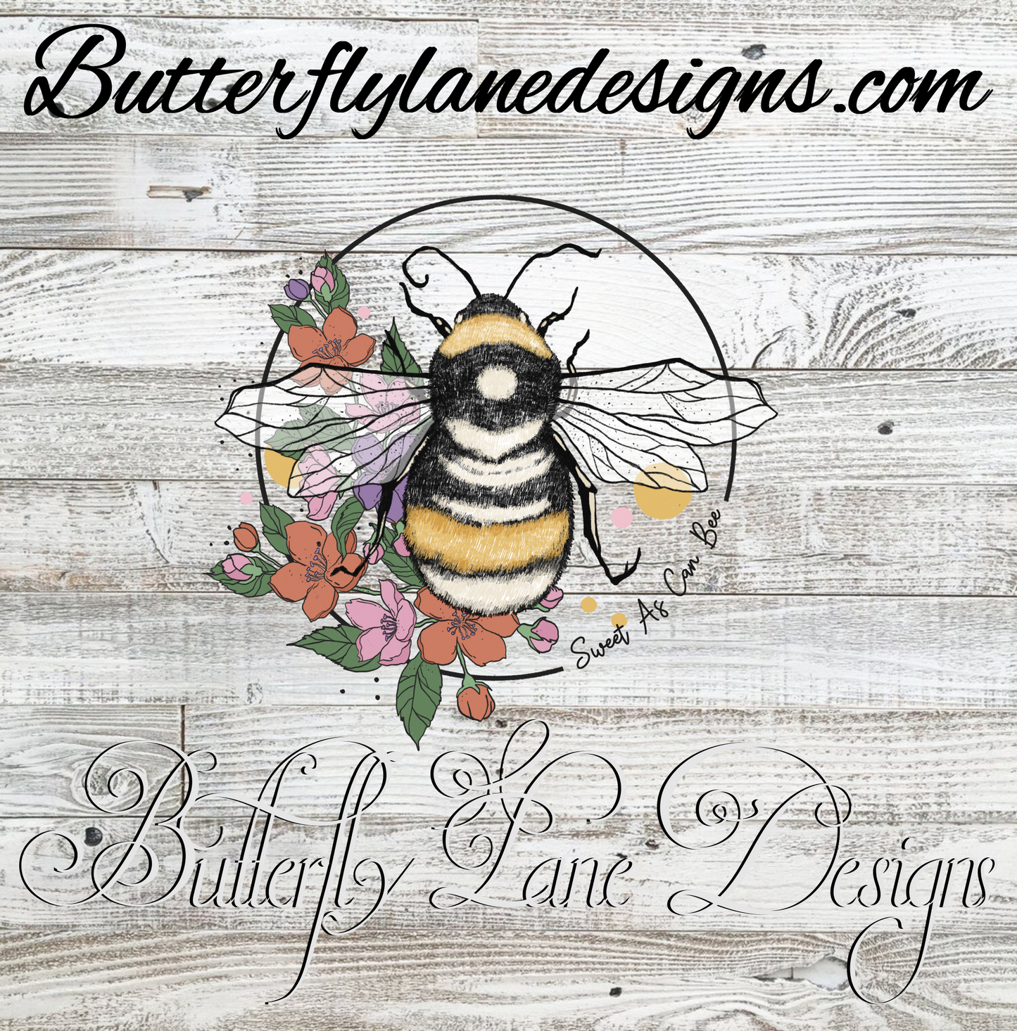 Sweet as can bee  :: Clear Decal :: VC Decal