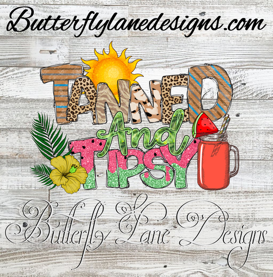 Tanned and tipsy-watermelon :: Clear Decal :: VC Decal