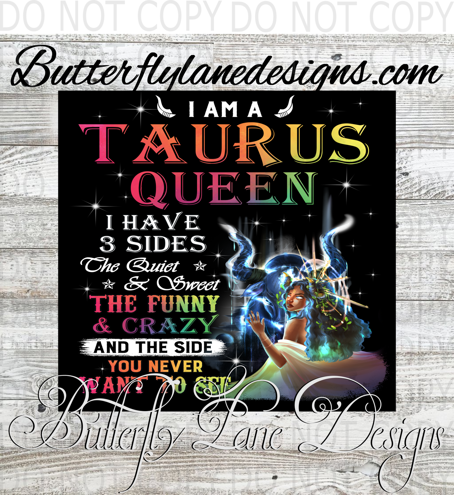 Taurus Queen 01 :: Tumbler wrap