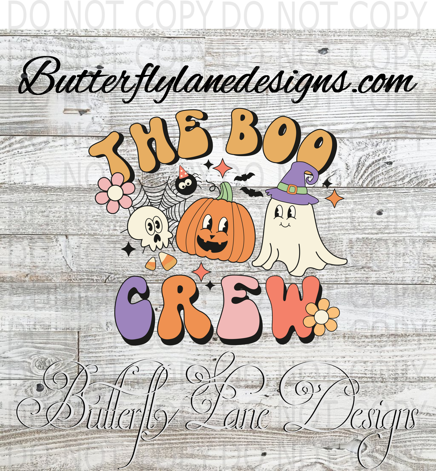 The boo crew :: Clear Decal :: VC Decal