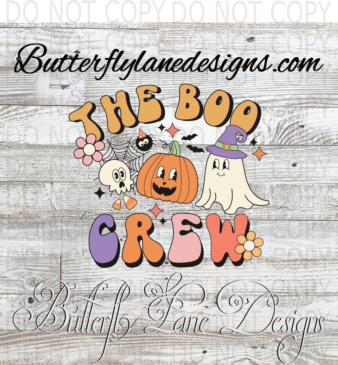 The boo crew :: Clear Decal :: VC Decal – Butterfly Lane Designs