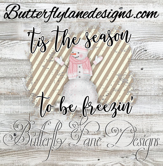 Tis the season to be freezin- :: Clear Cast Decal