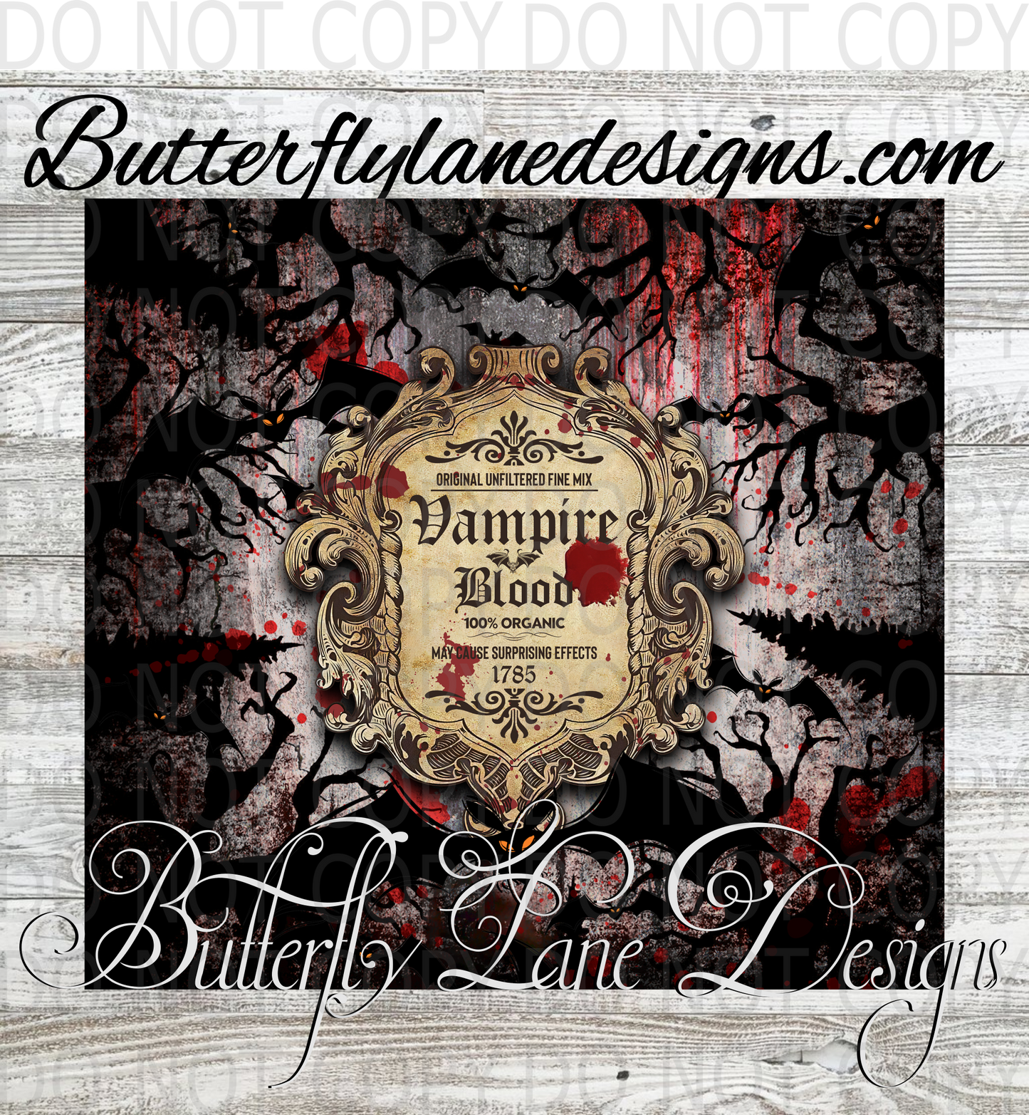 Vampire Blood:: Tumbler wrap