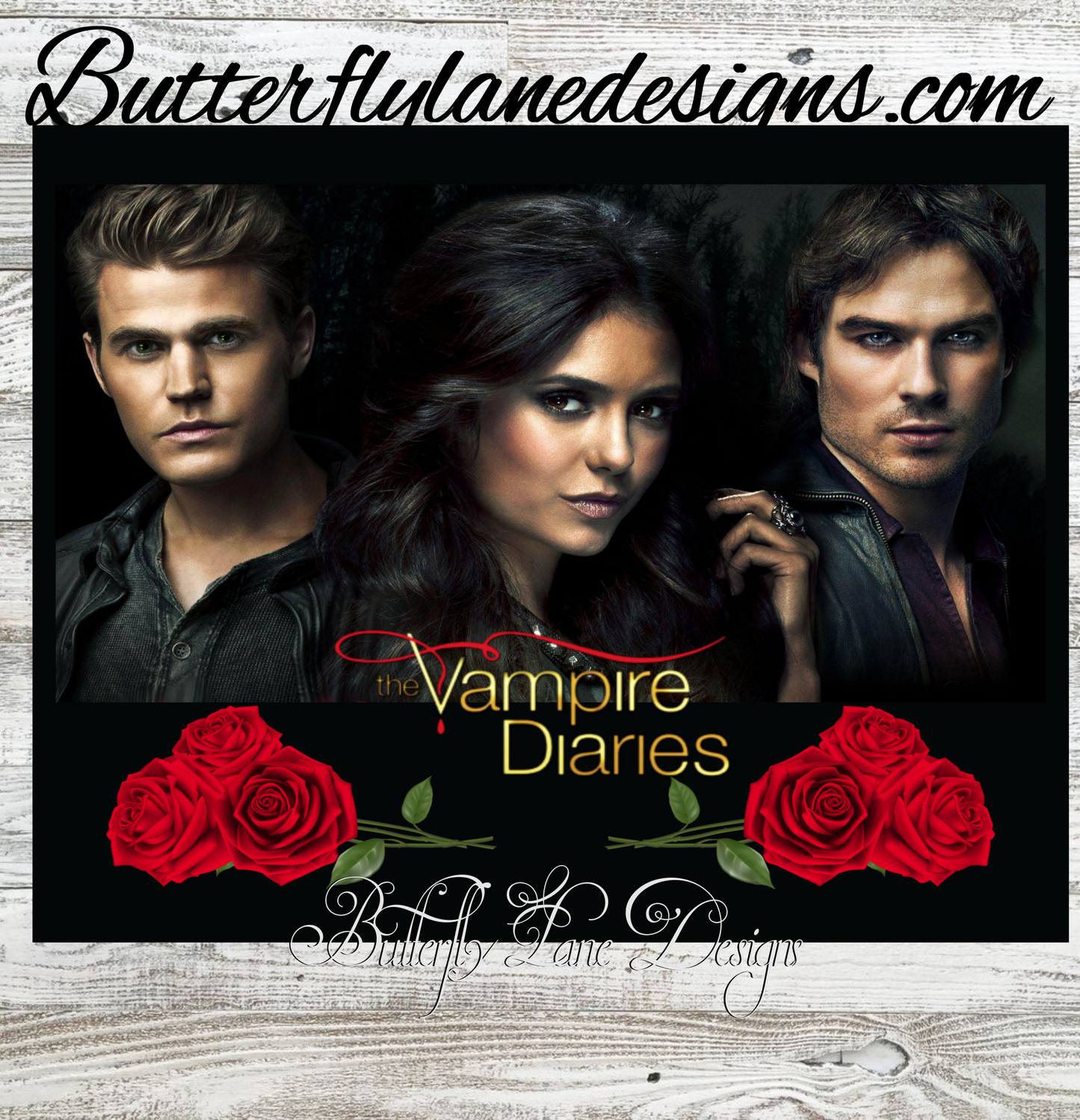 Vampire Diaries 03 :: Tumbler wrap