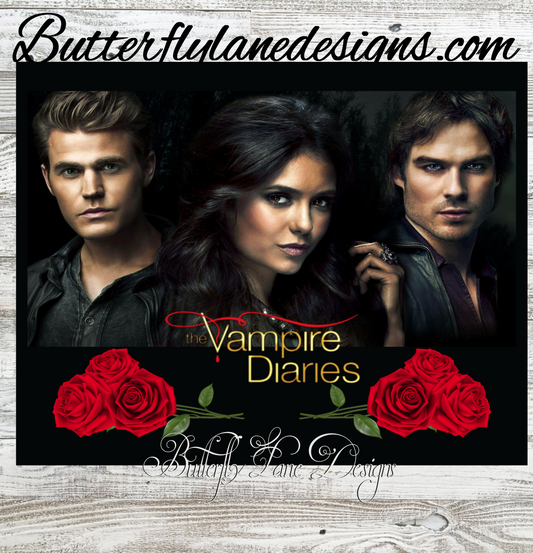 Vampire Diaries 03 :: Tumbler wrap