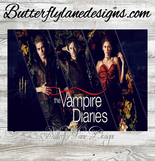 Vampire Diaries 04 :: Tumbler wrap