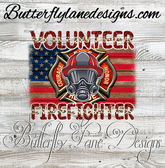 Volunteer FF- FF03 :: Clear Decal :: VC Decal
