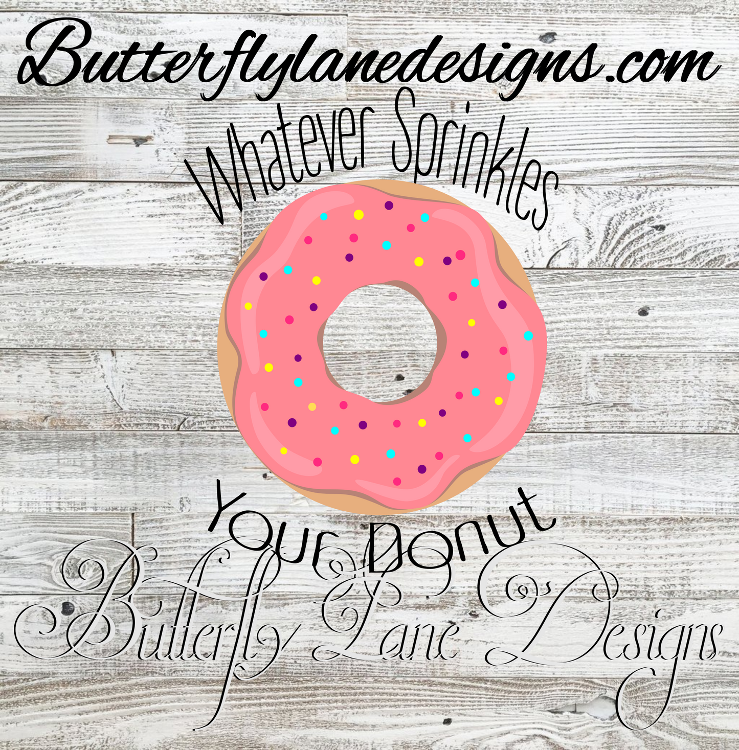 Whatever sprinkles your donut-PNG-Digital-