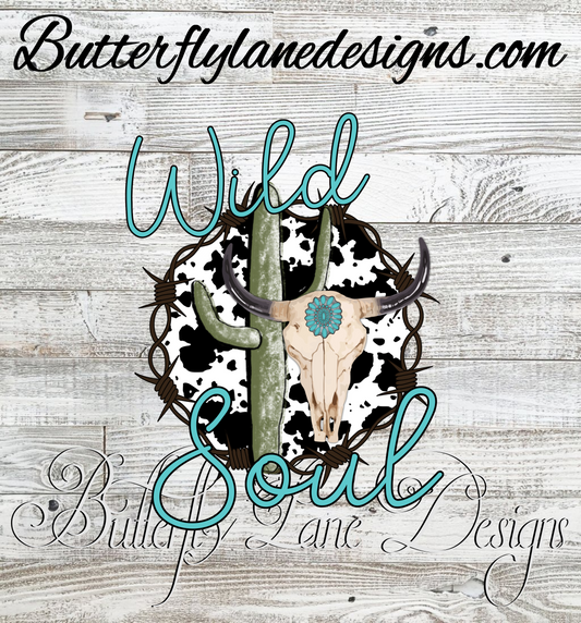 Wild soul- :: Clear Decal