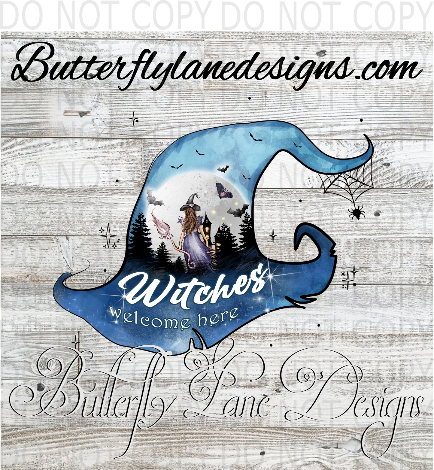 Witches welcome here :: Clear Decal :: VC Decal