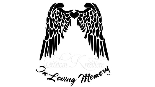 In Loving Memory SVG File Only